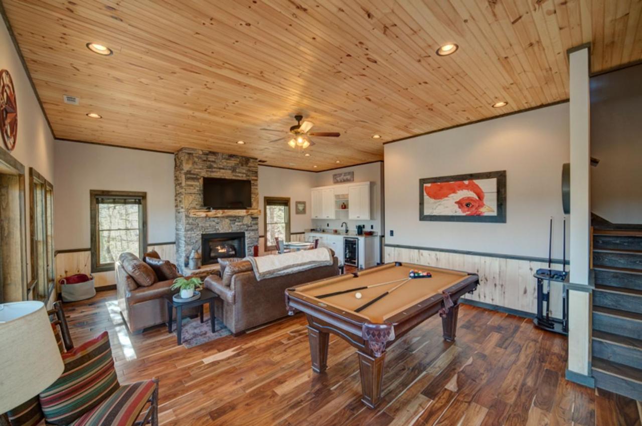 Bear Claw Cabin Blue Ridge Exterior foto